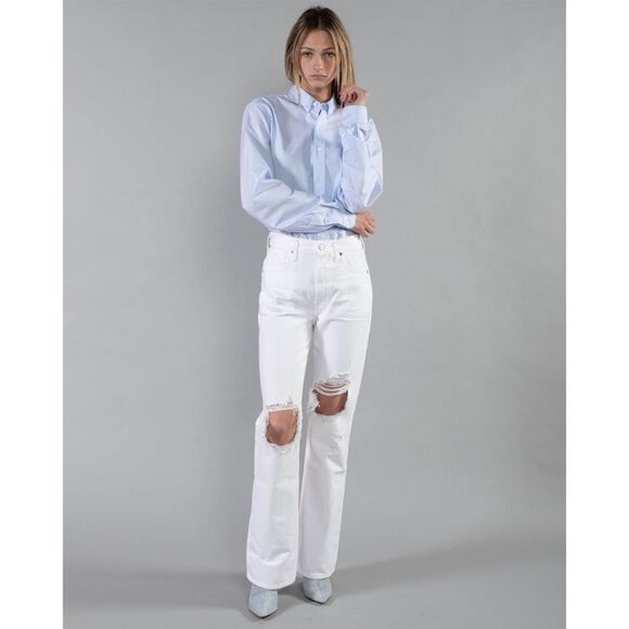 Free People x Citizens of Humanity Libby Relaxed Bootcut JeansAl Fresco $238